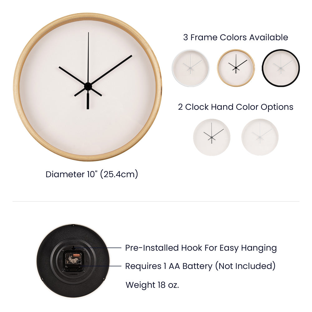 Wall Clock, Color Rimmed, Clock Face, Doggies Picture