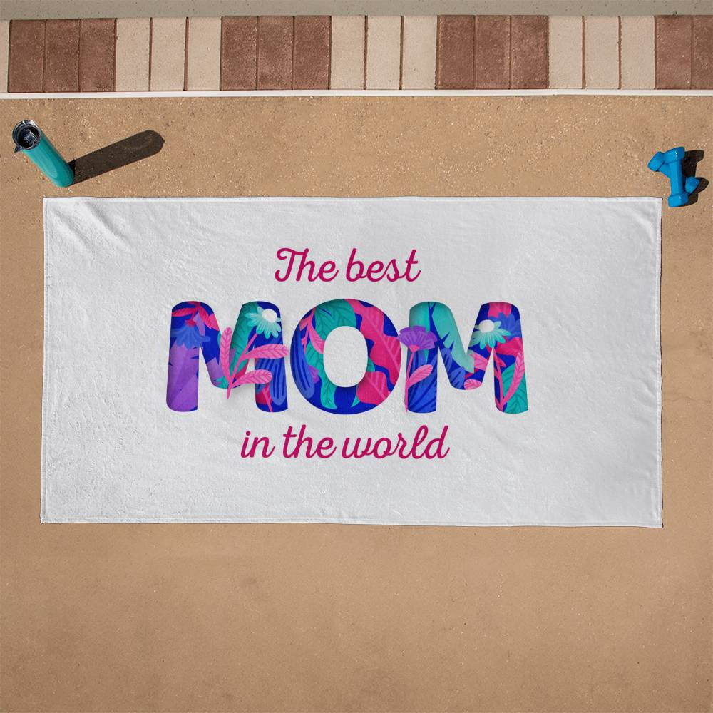 Beach Towel-The Best Mom In The World