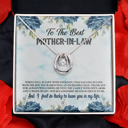 To The Best Mother-in-law - Best gift - Lucky In Love Necklace