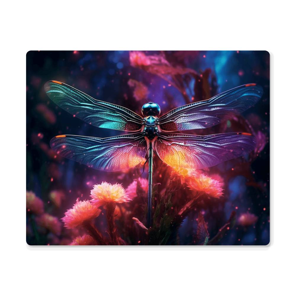 Dragon Fly, Hi Gloss Metal Wall Art Print